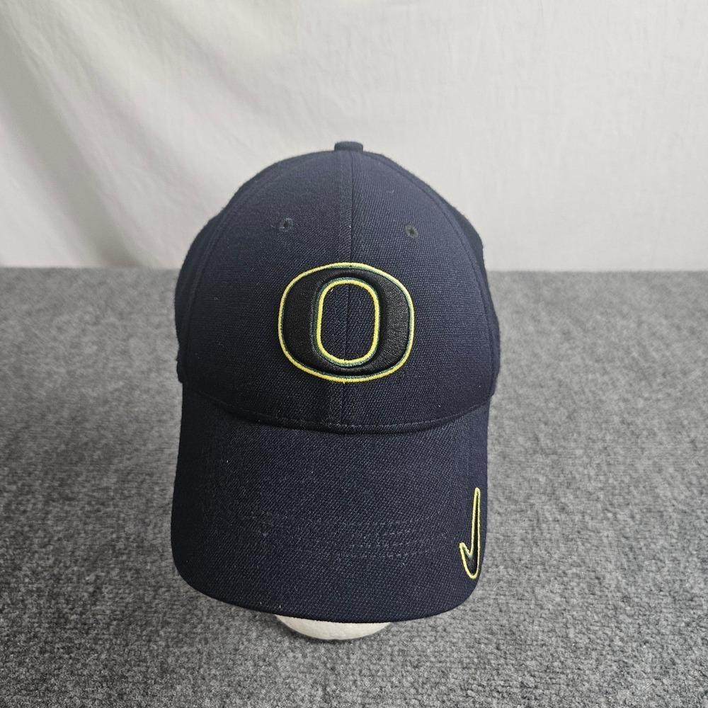Oregon Ducks Hat Nike Baseball Cap Mens M Navy Blue Legacy91 NCAA Fan Gear